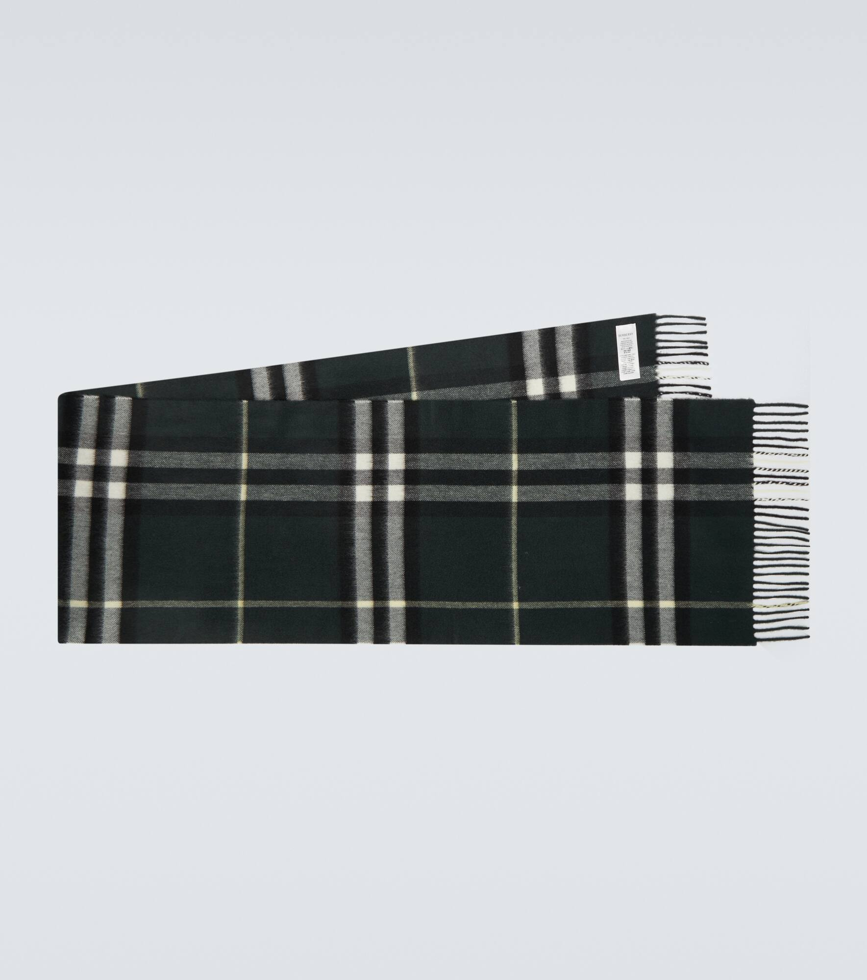 Burberry Check cashmere scarf - 1
