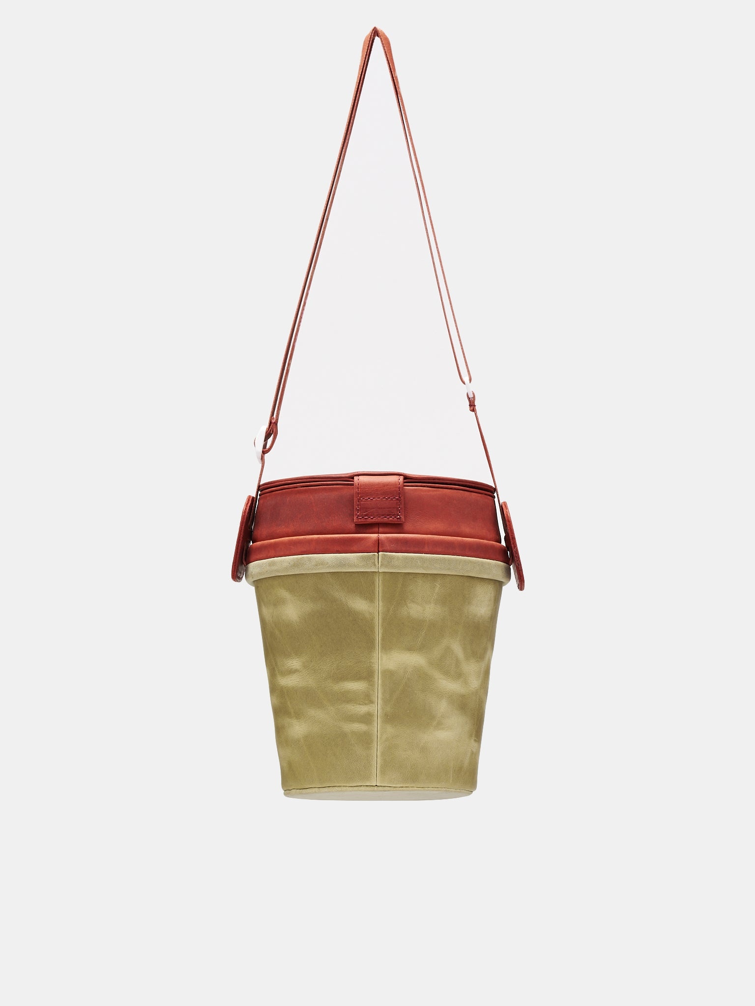 Leather Popcorn Bag - 2