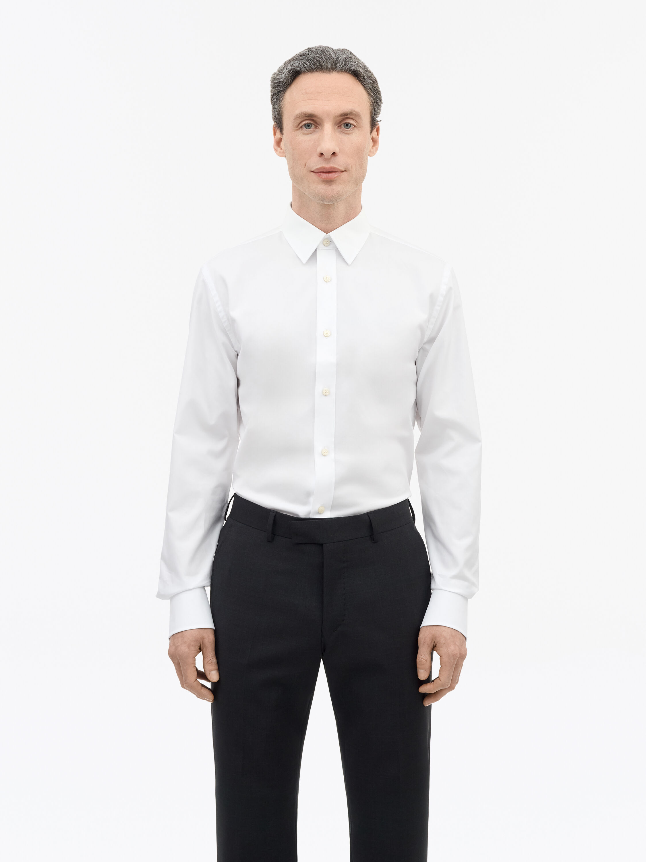 Adley Forward Pointing Collar Shirt - 2