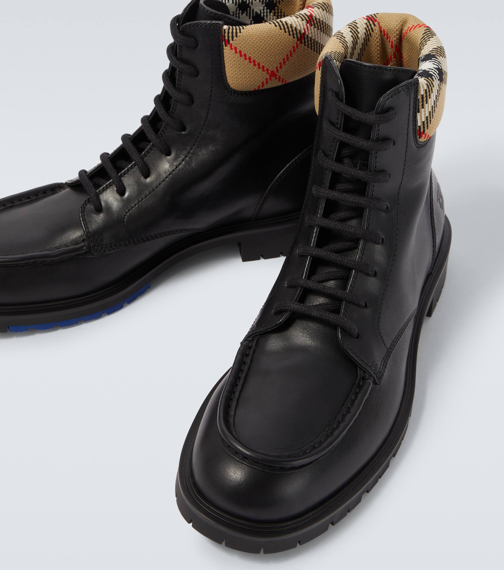 Rogue leather combat boots - 3
