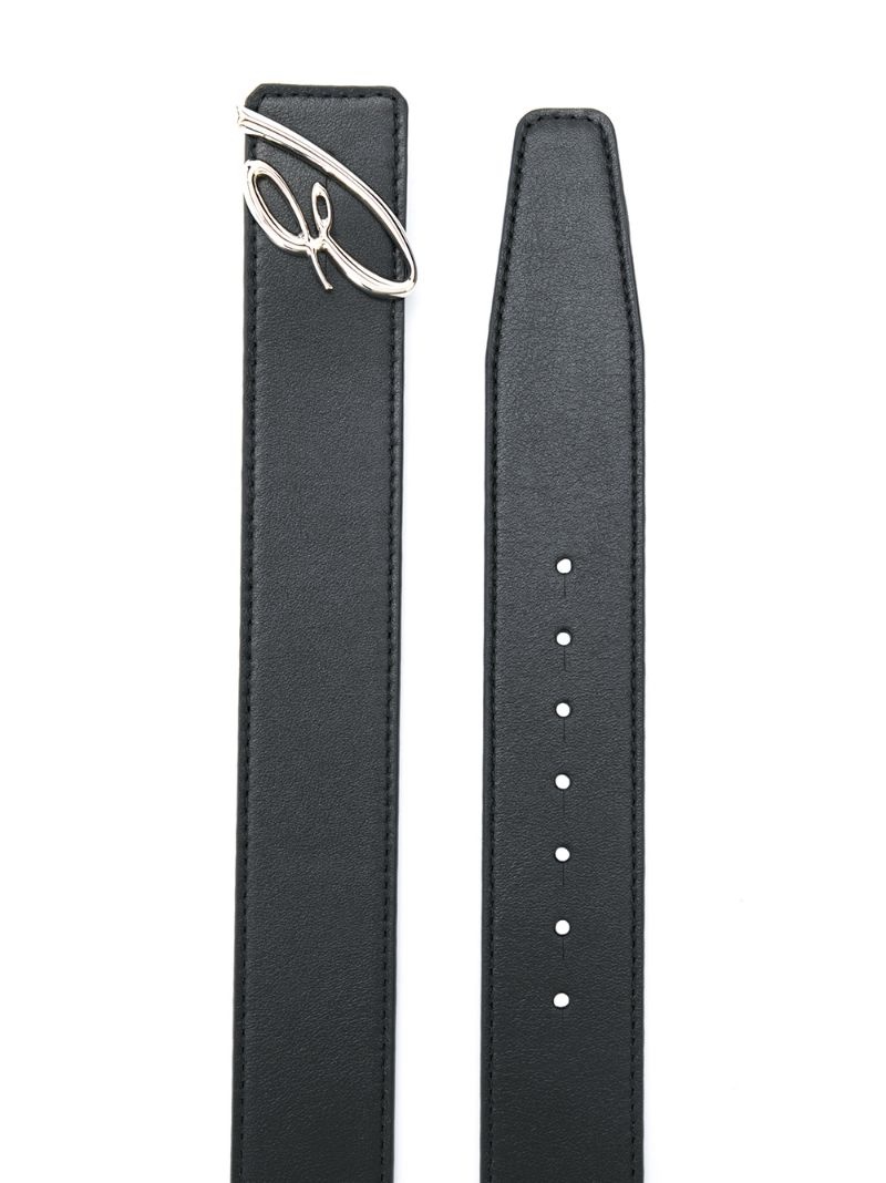 BRIONI B LOGO REVERSIBLE LEATHER BELT ブリオーニ Bロゴ Brioni B logo belt | farfetch | REVERSIBLE