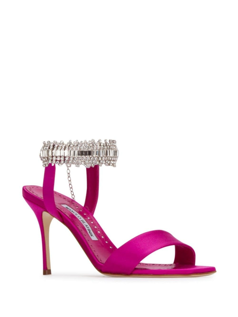 Manolo Blahnik 105mm Parinasan sandals outlook