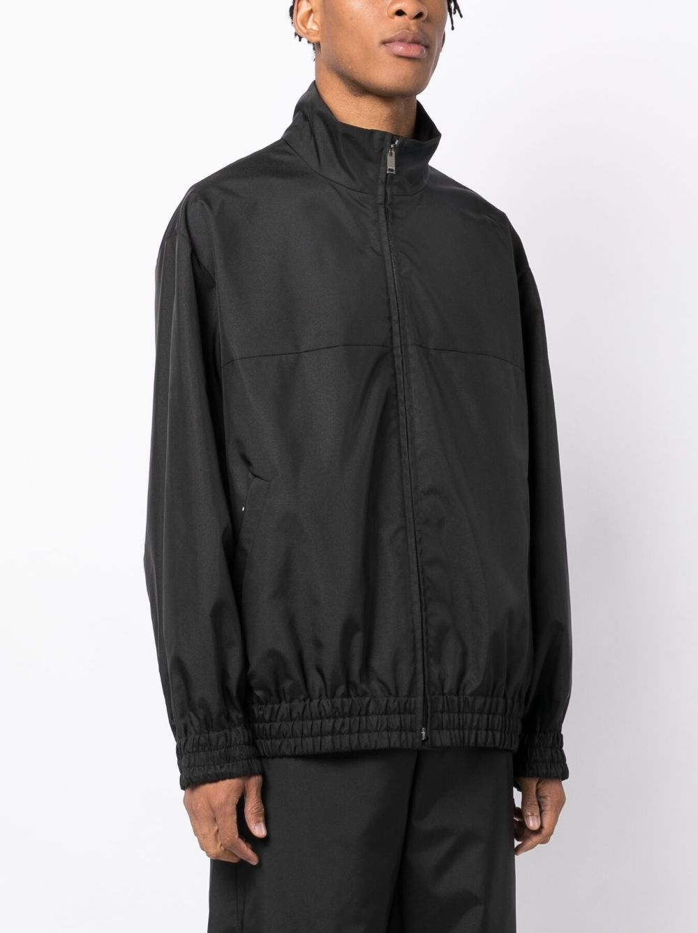 drop-shoulder lightweight jacket - 3
