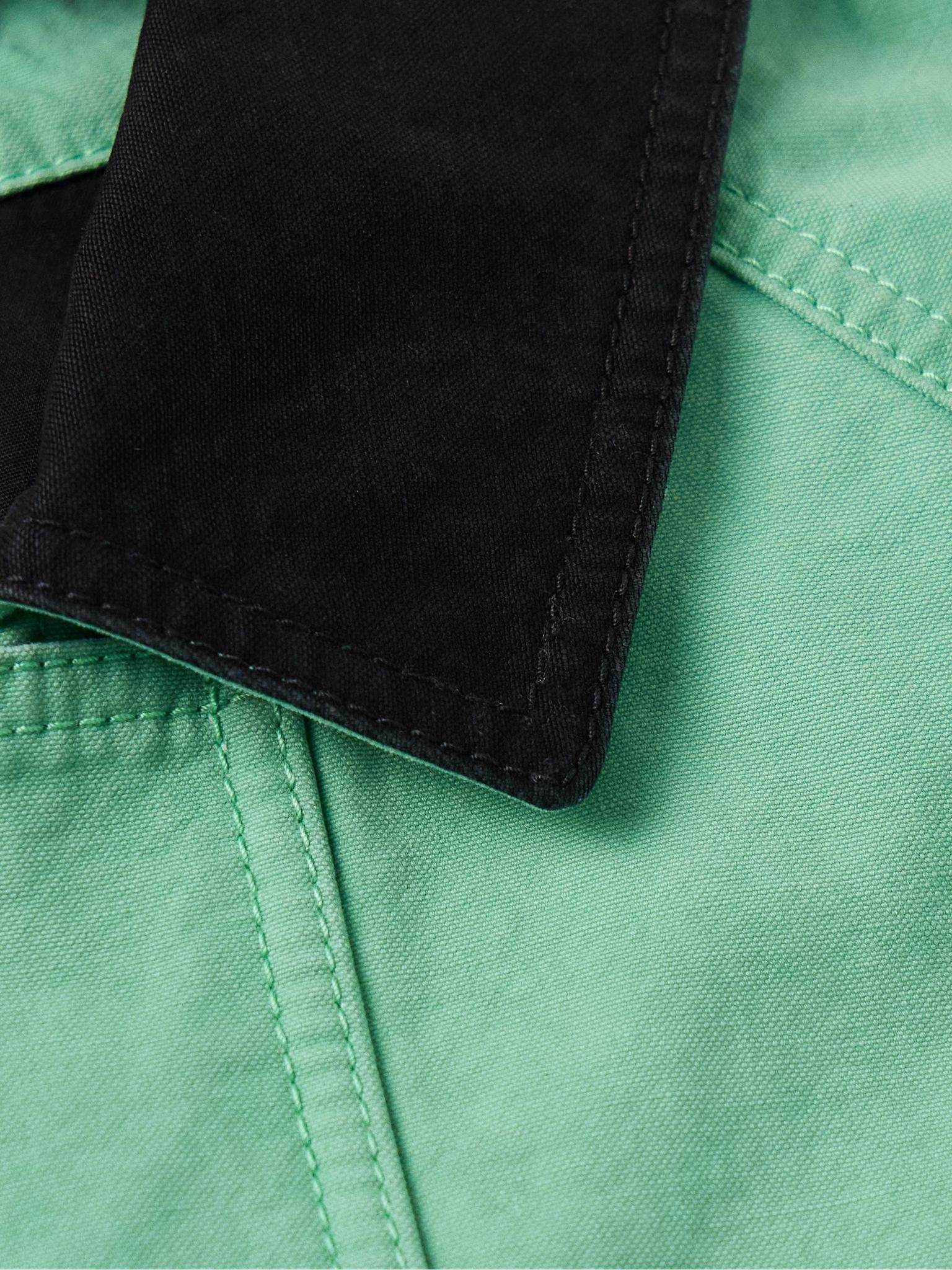 Diano Cotton-Canvas Jacket Bright green - 5