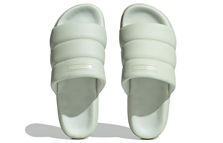 (WMNS) adidas Adilette Essential Slide 'Linen Green' IG7150 - 6