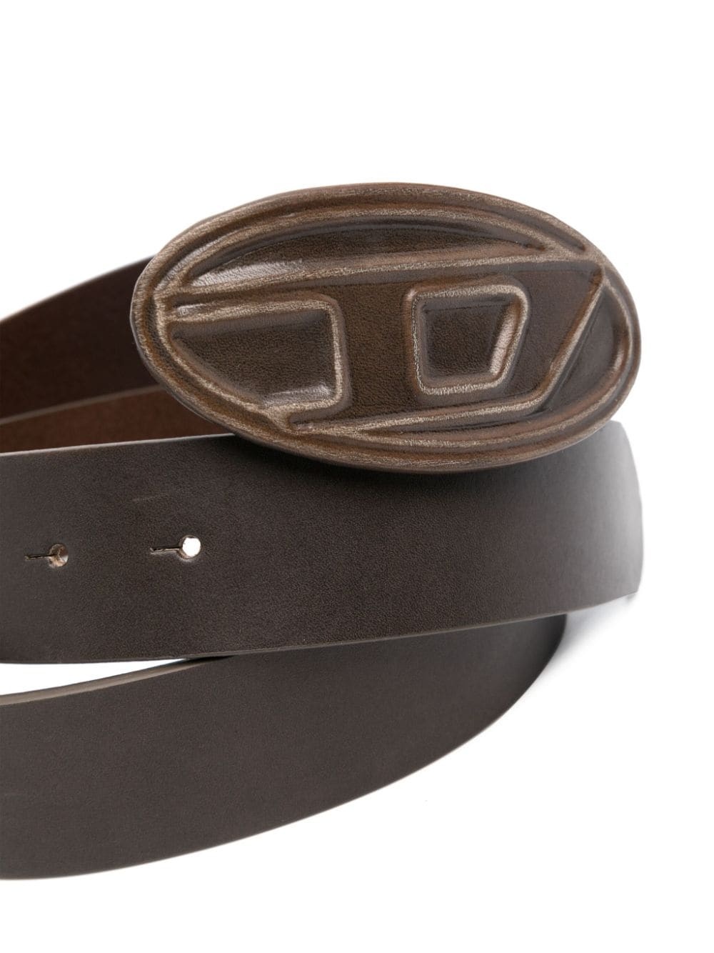 1DR logo-buckle leather belt - 2