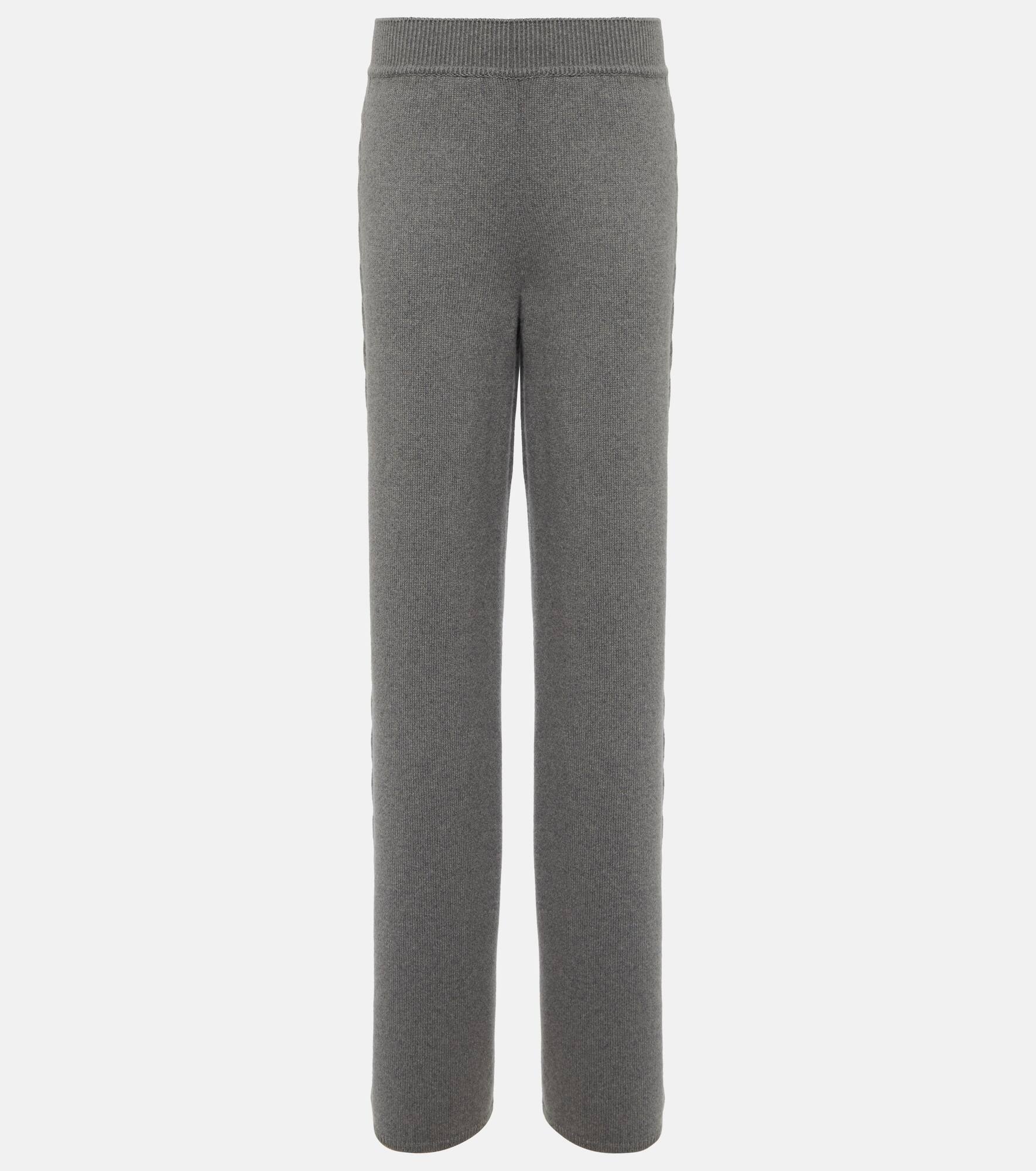 Cashmere wide-leg pants - 1