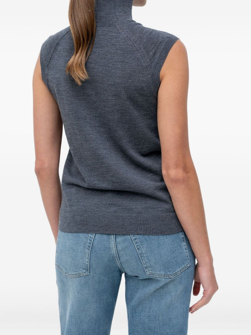 BOSS high-neck vest outlook