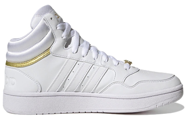 (WMNS) Adidas Hoops 3.0 Mid Classic Shoes 'Gold Metallic' GY4752 - 2