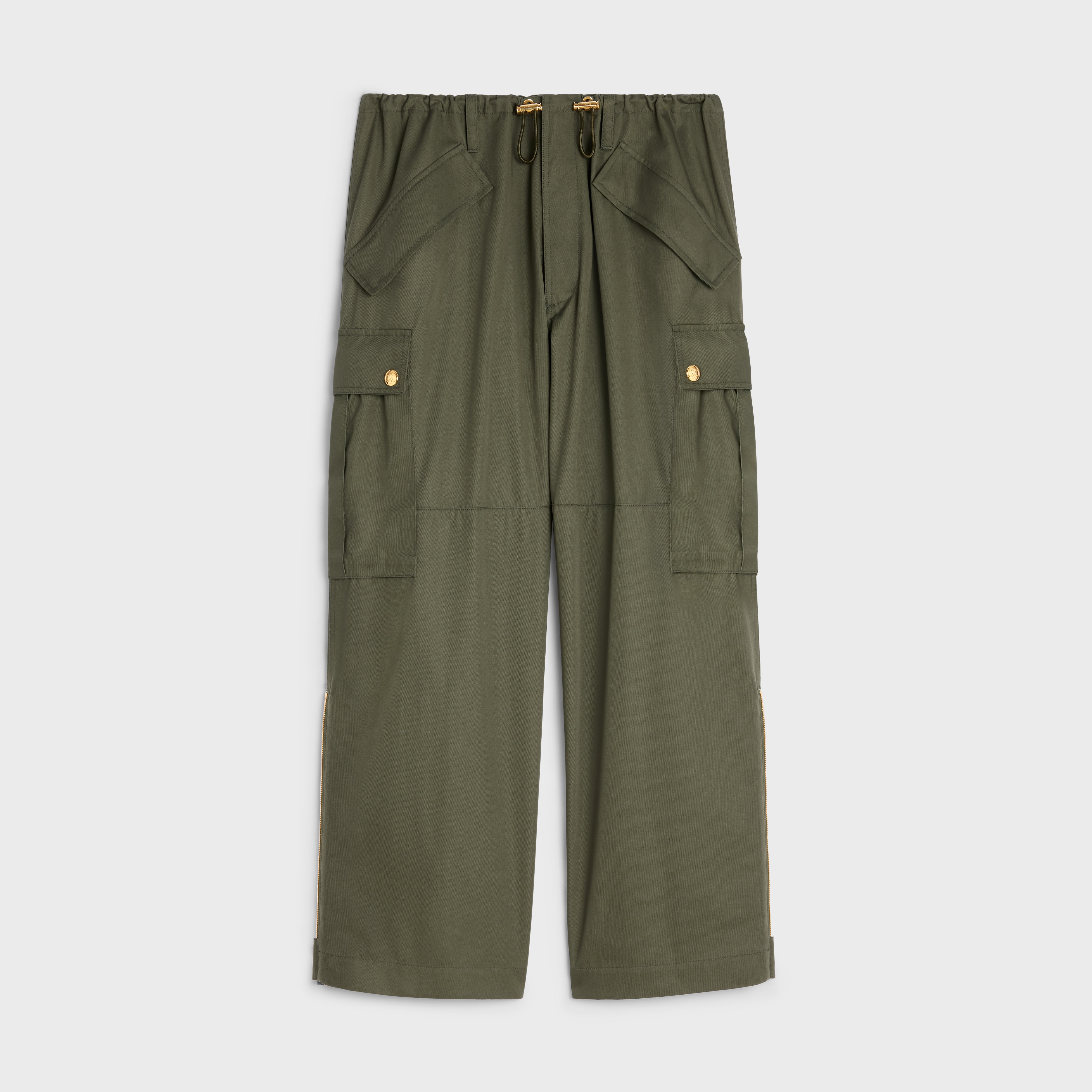 Cargo pants in technical cotton - 1