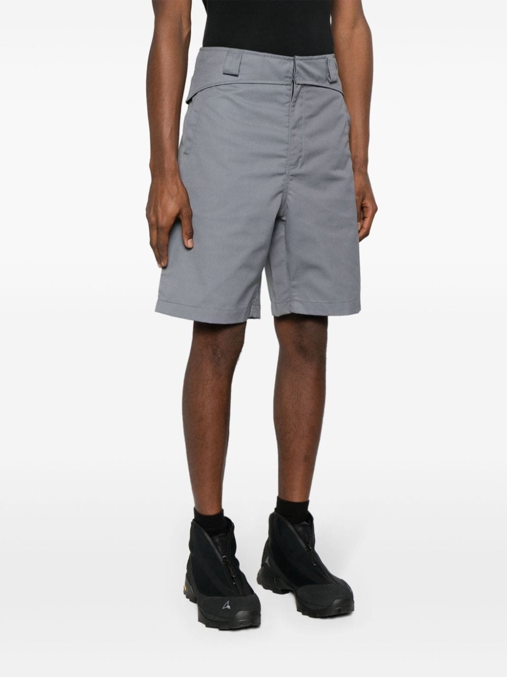 Folded Belt bermuda shorts - 3