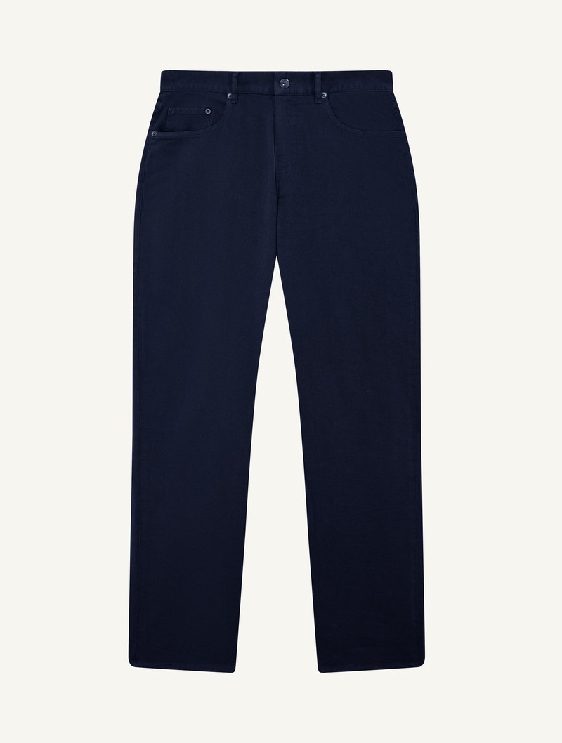COLUMBO COTTON TWILL TROUSERS 1