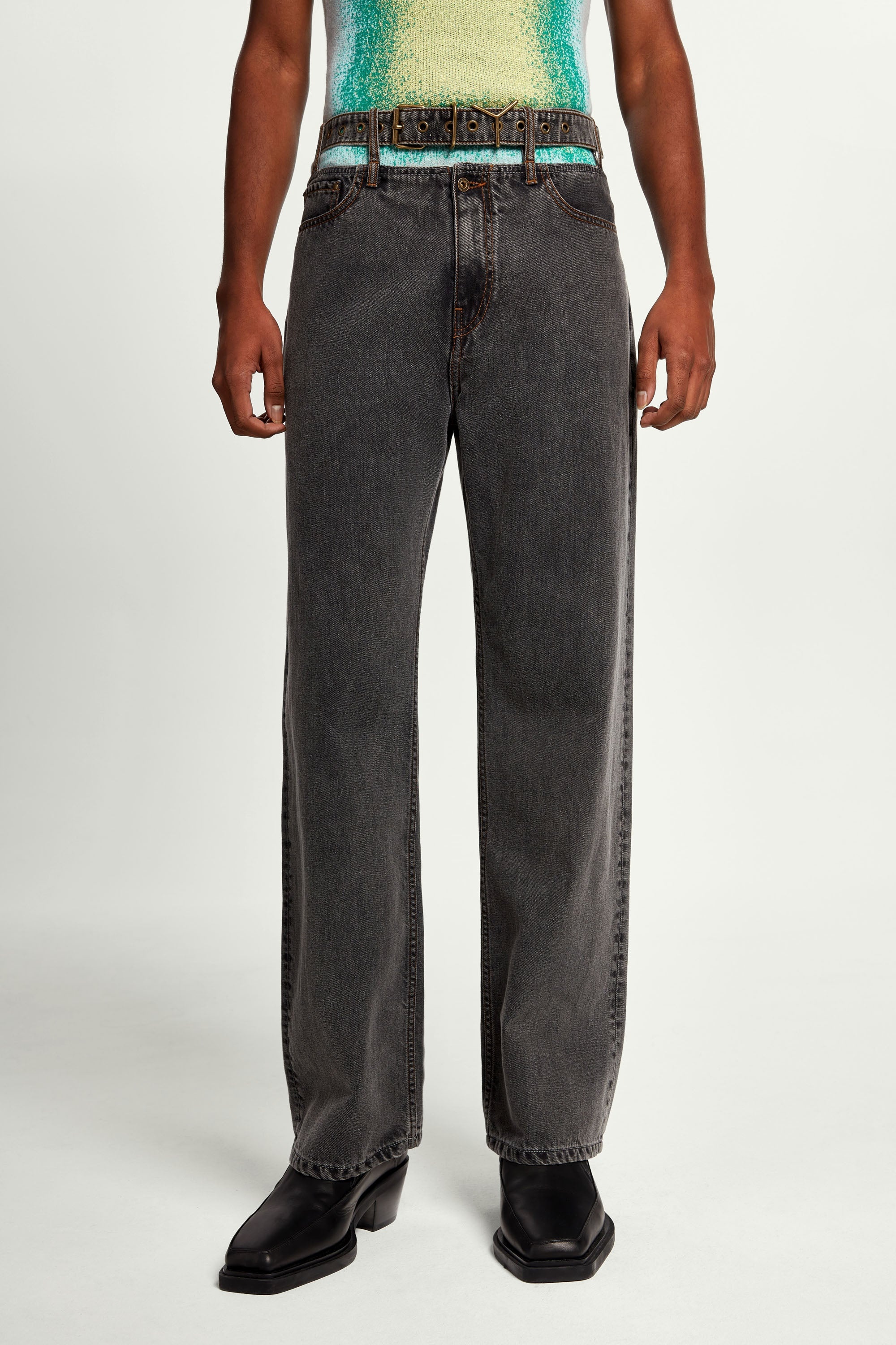 Y Belt Jeans - 10