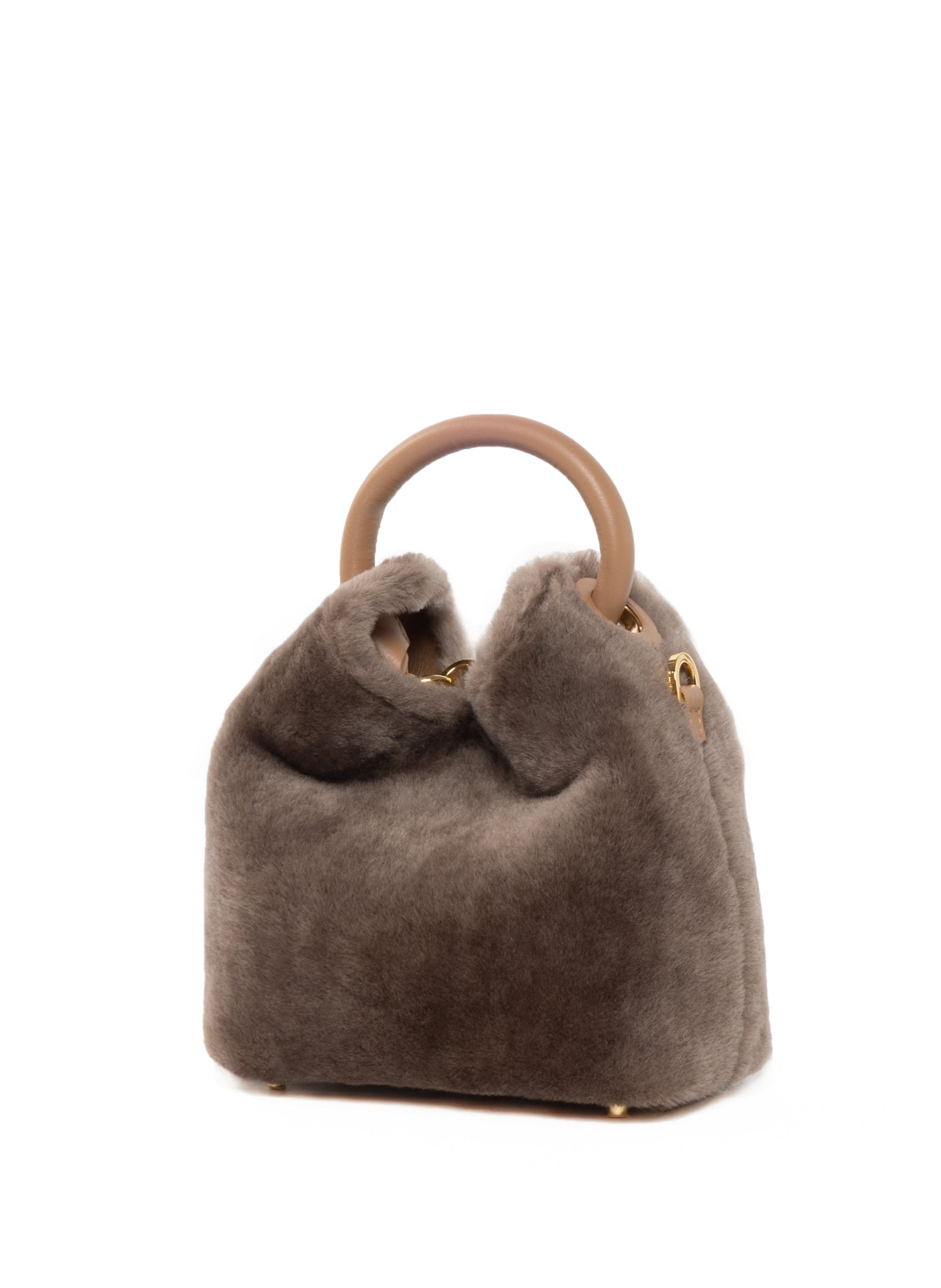 Madeleine Shearling Montone Taupe - 3