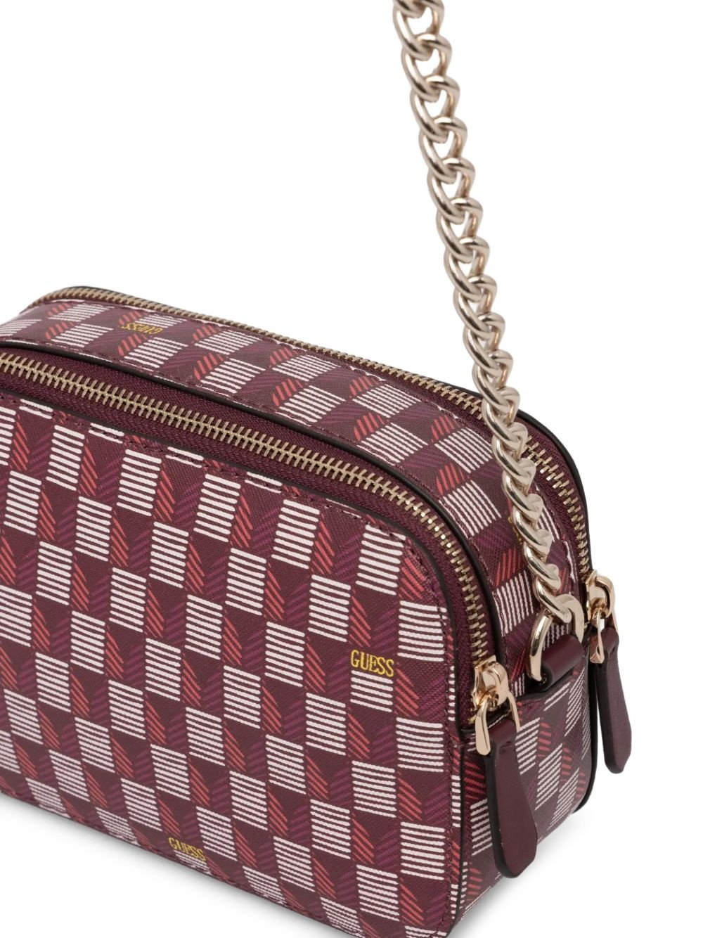 logo-plaque cross body bag - 4