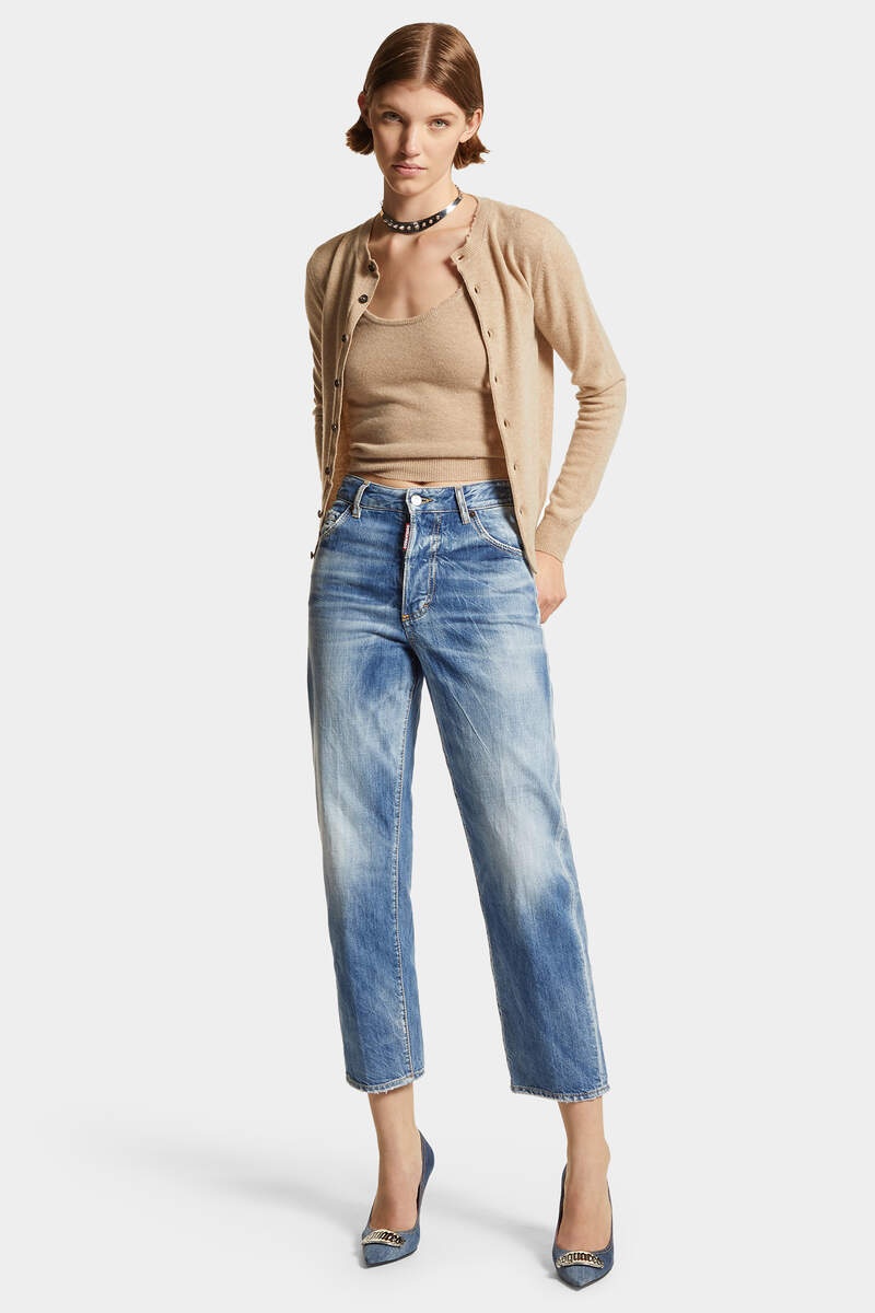 LIGHT VINTAGE WASH BOSTON JEANS - 3