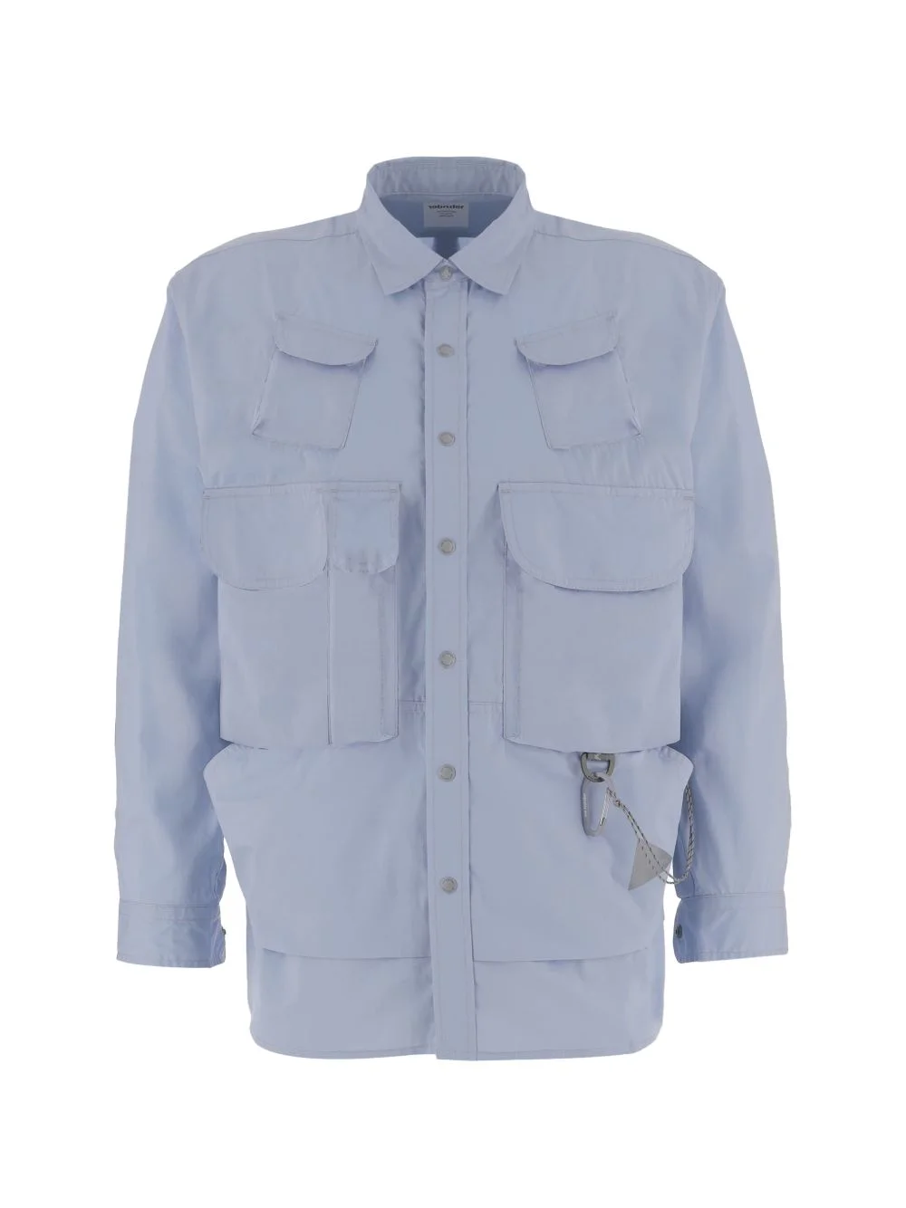 chain-pocket shirt - 1