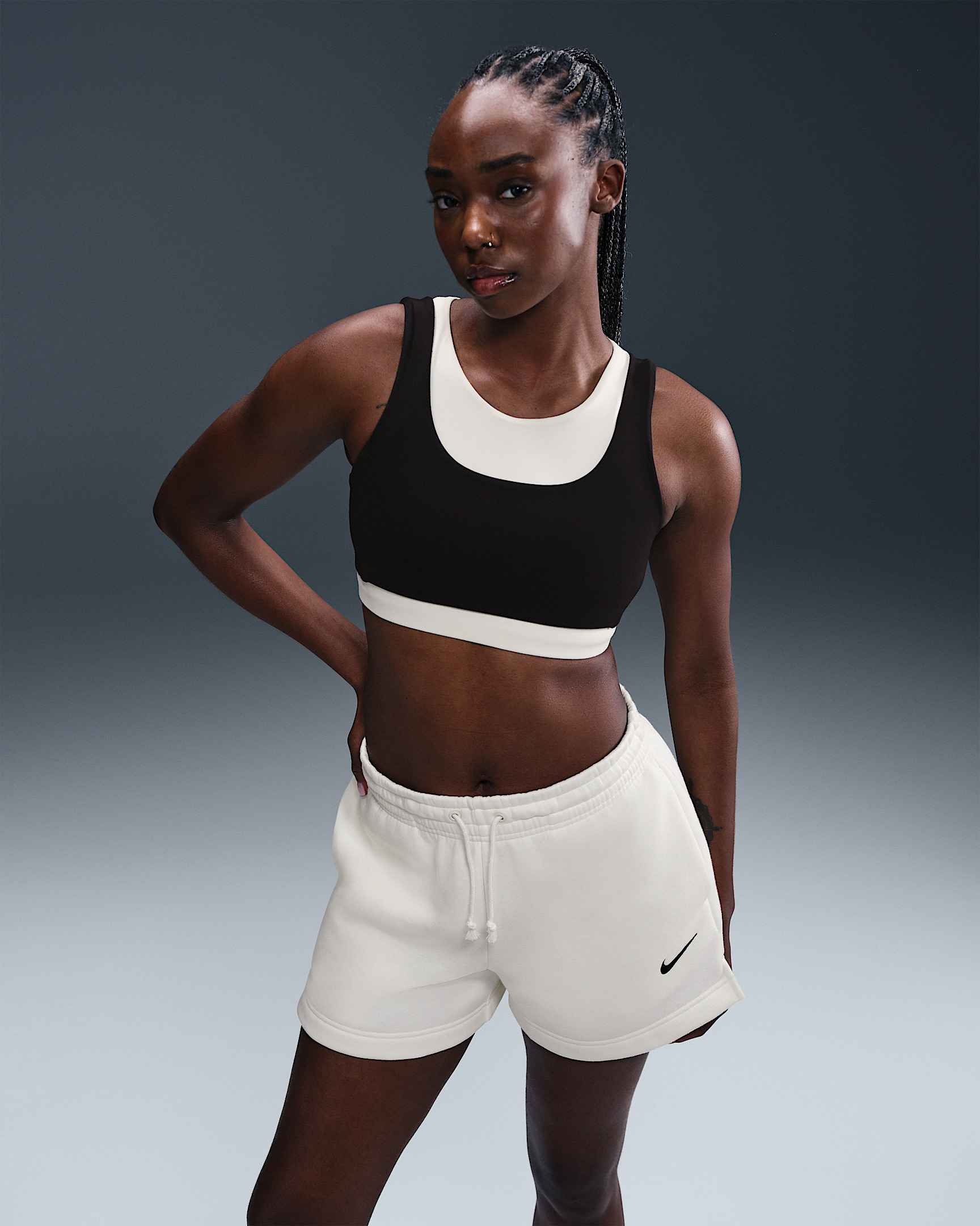 Nike Sportswear Phoenix Fleece Women's Mid-Rise 4" Shorts - 5