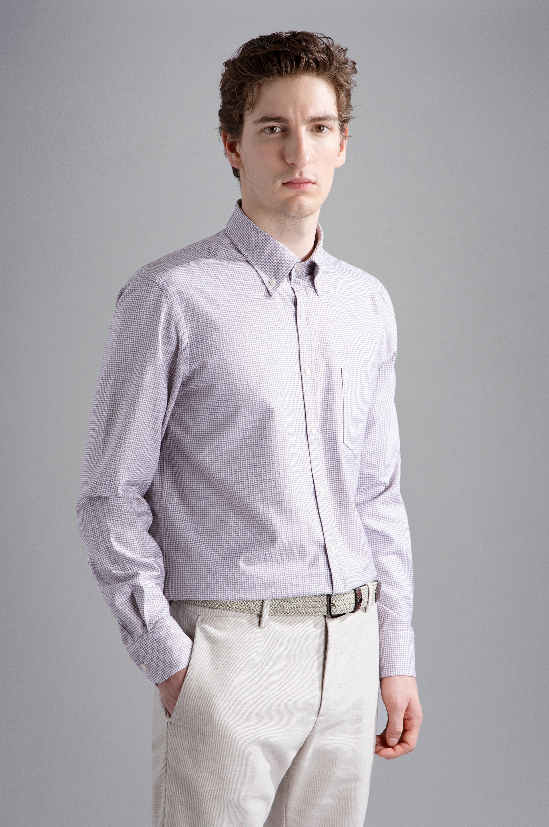COTTON TWILL SHIRT - 6