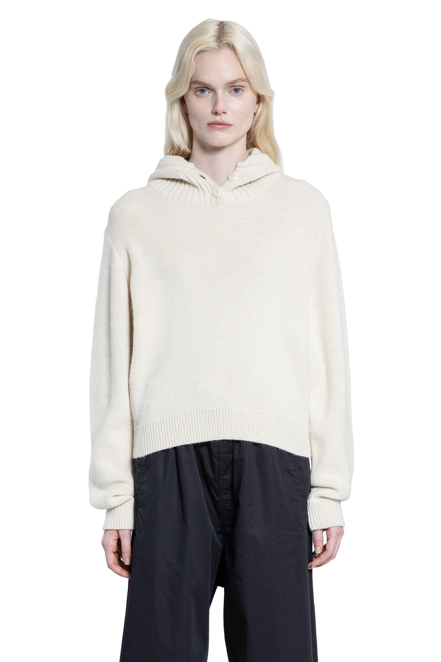 Sweater With Hood - 1