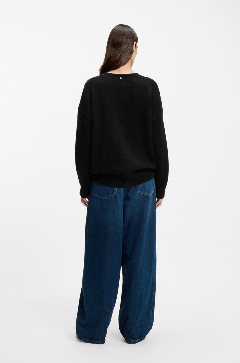 V-NECK SWEATER IN ITALIAN YARN 4