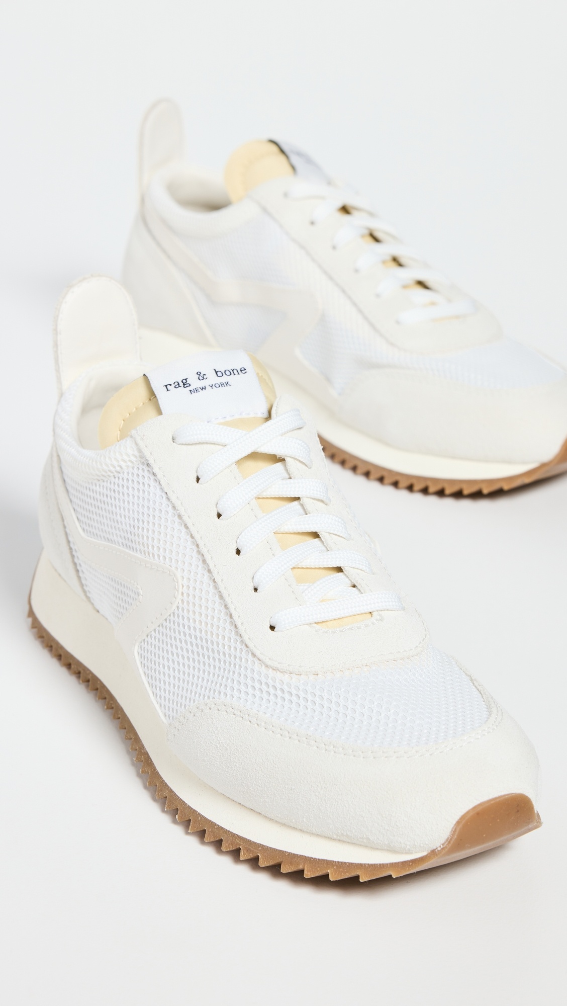 Retro Runner Mesh Sneakers - 4