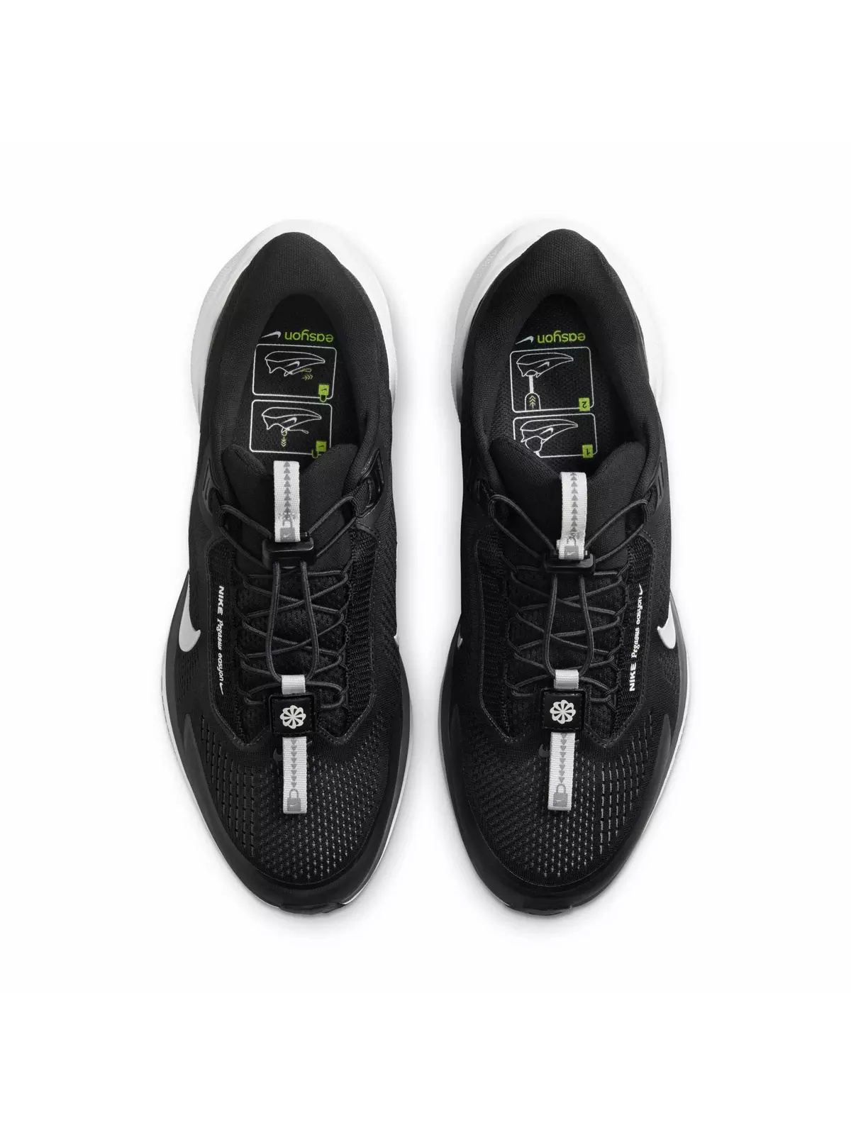 Pegasus EasyOn "Black/Anthracite/Photon Dust/White" Men's Running Shoe - 4