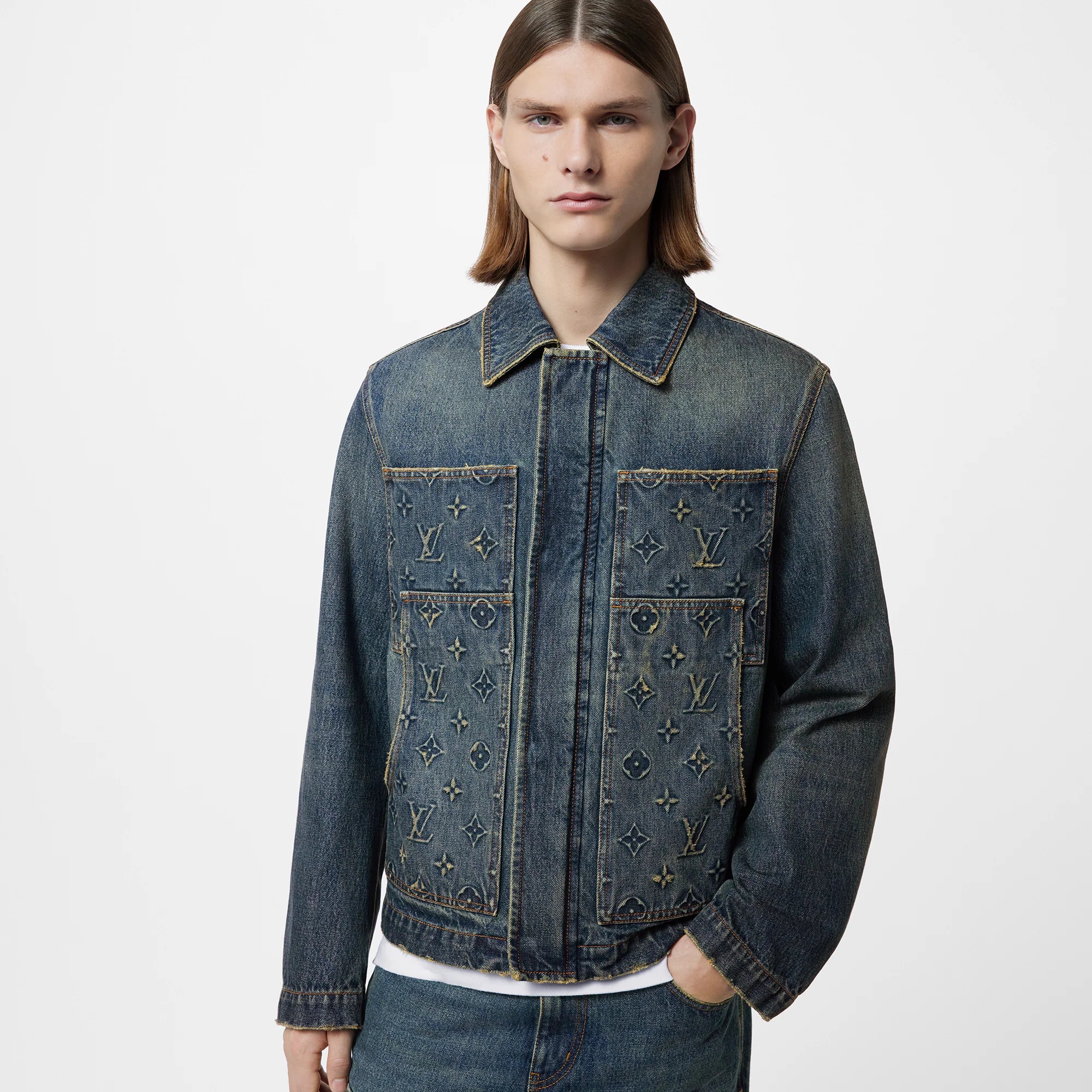 Louis Vuitton Workwear Denim Jacket | REVERSIBLE