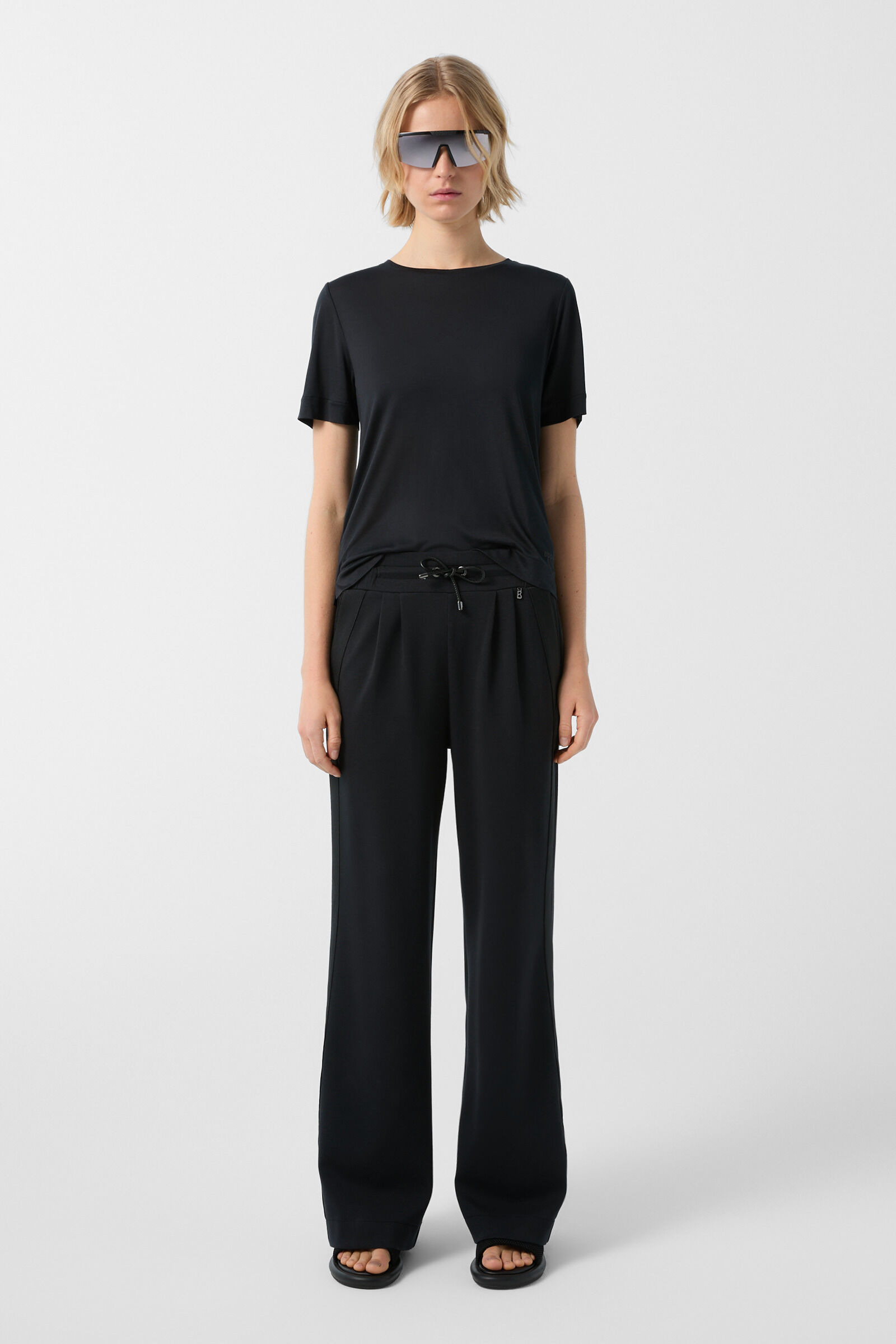 Filia jersey pants in Black - 4