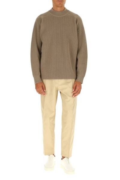 The Row Cappuccino wool blend sweater outlook