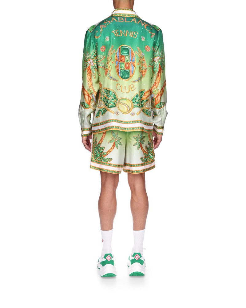 CASABLANCA Joyaux D'Afrique Silk Shirt outlook