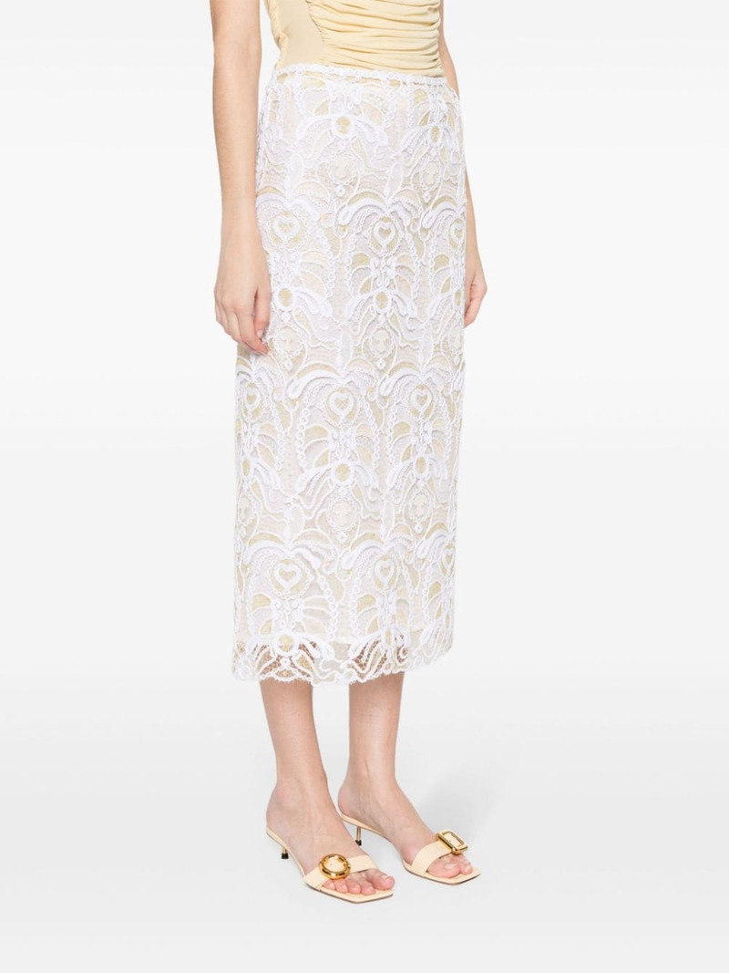 embroidered open-knit skirt 3