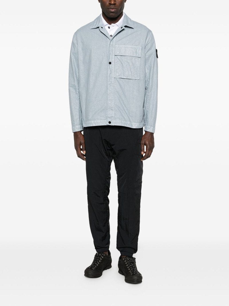 Stone Island chest-pocket shirt jacket outlook