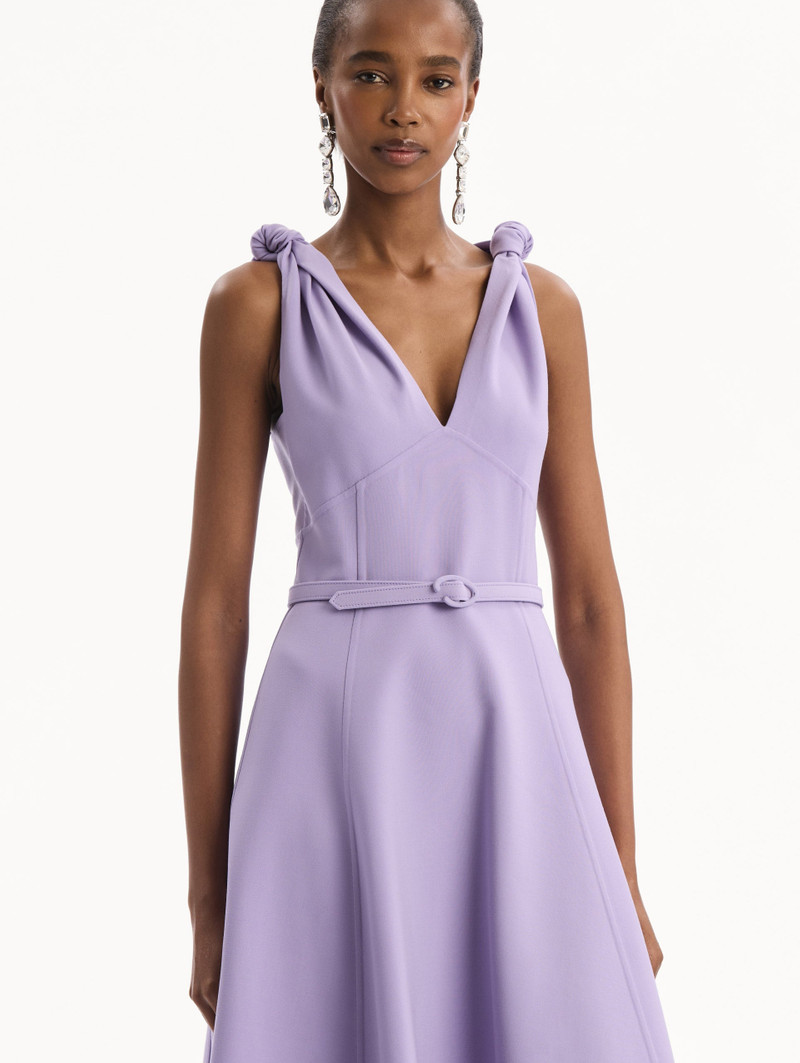TWIST-DETAILED WOOL DRESS 5