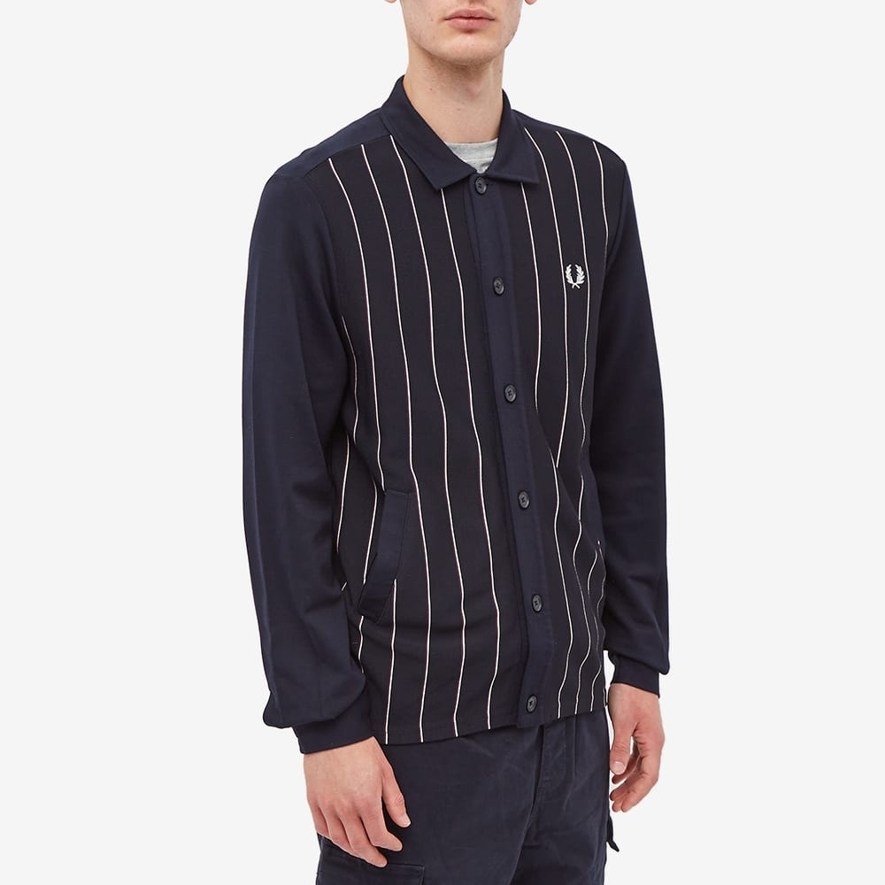 Fred Perry Knitted Panel Track Jacket - 4