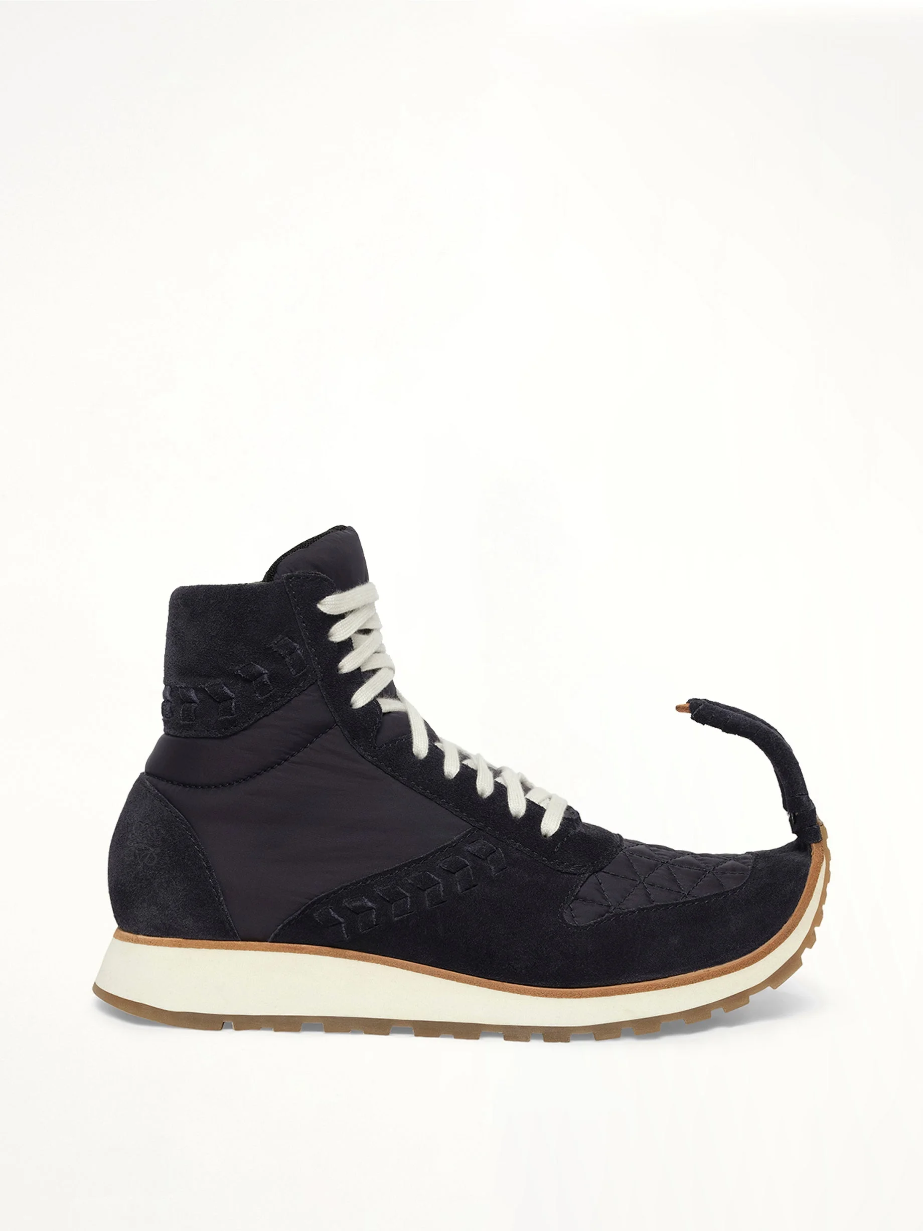 Dinosaur Sneaker Hi in Navy - 1