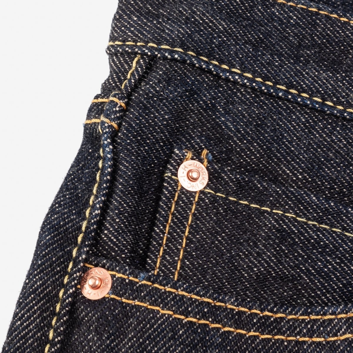 IH-666-SST 21oz Shinayaka Selvedge Denim Slim Straight Jeans - Indigo - 10