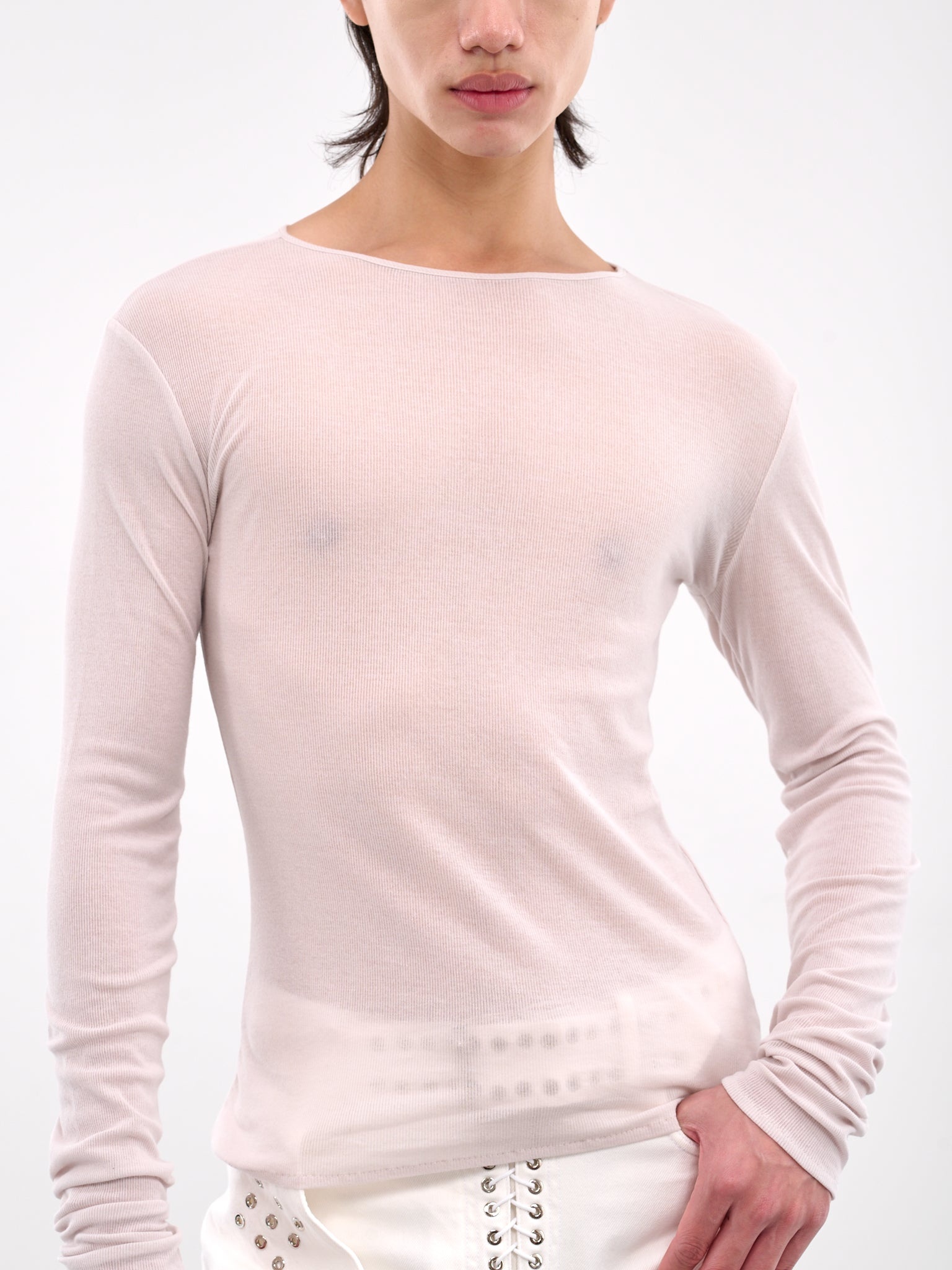 Simple Long Sleeve Tee - 4