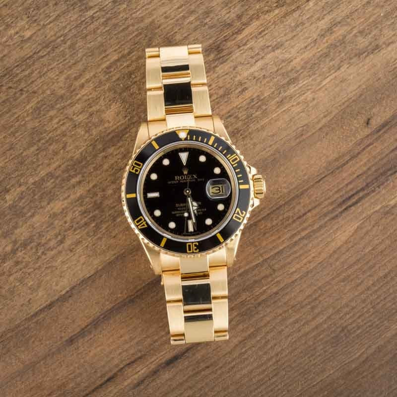 Rolex Submariner 16808 Black Dial - 6