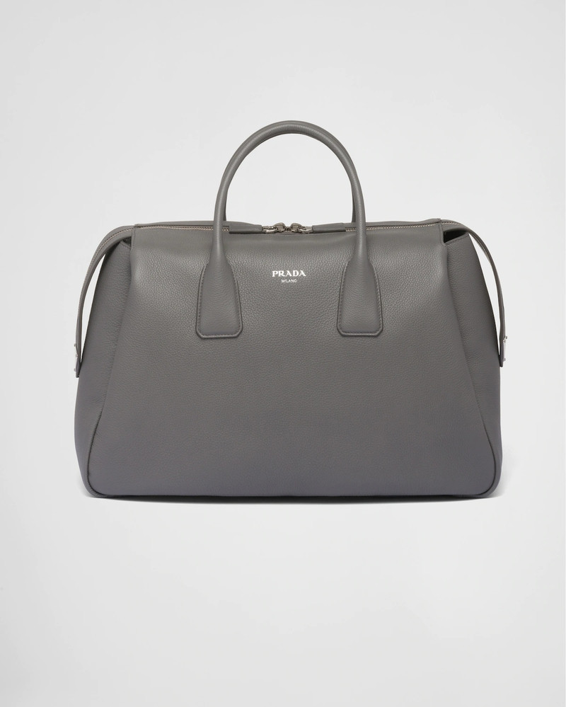 Leather travel bag 1