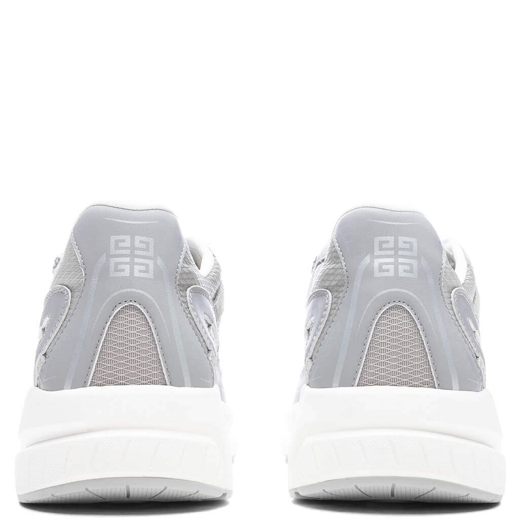 NFNTY-52 SUEDE AND MESH SNEAKERS - LIGHT GREY - 4
