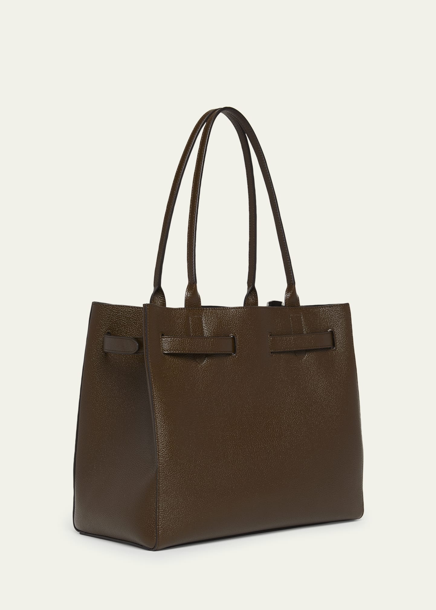 Audrey Medium Tote Bag in Grain Leather - 3