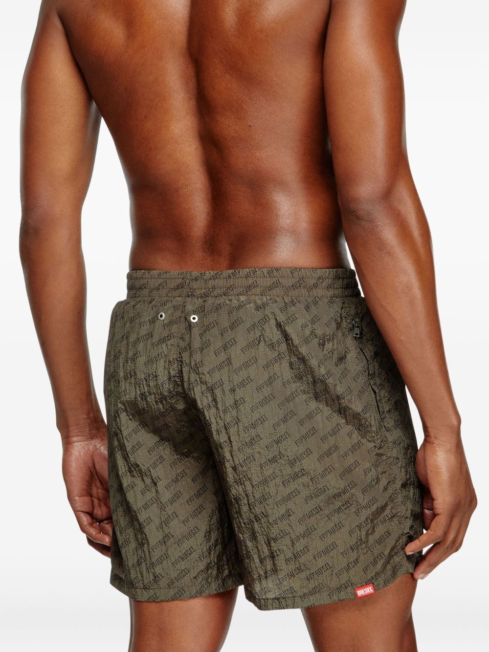 Daniel monogrammed swim shorts - 4