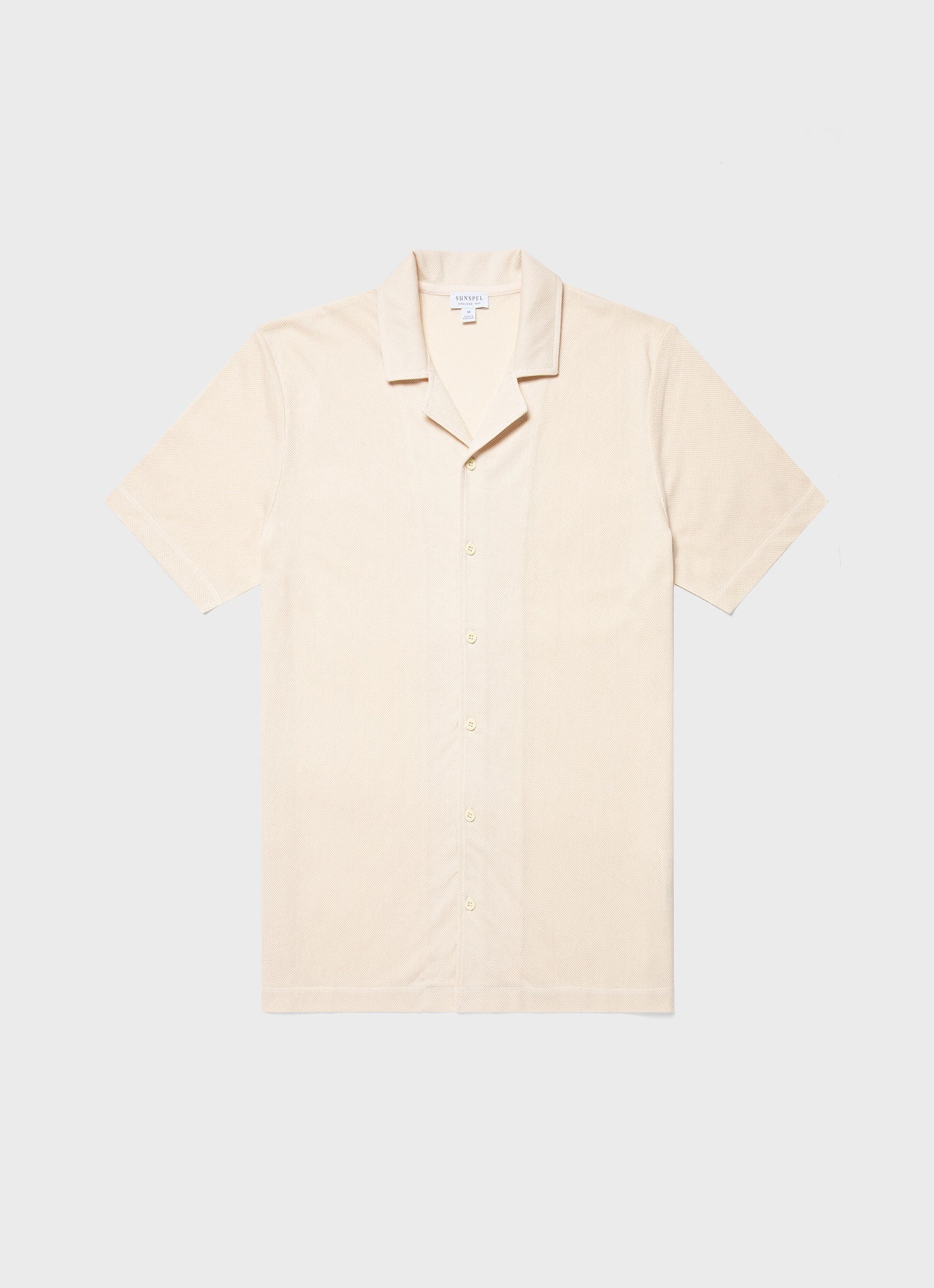 Sunspel x MR PORTER Mesh Knit Short Sleeve Shirt - 1