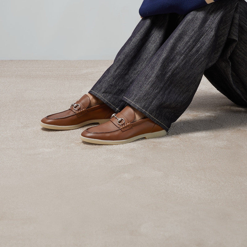 Gucci Horsebit Leather Loafers 5