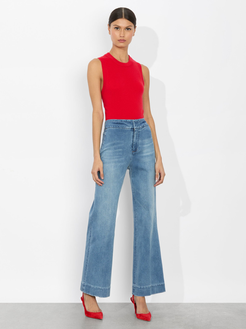 Alice + Olivia QUINN BOOTCUT JEAN outlook