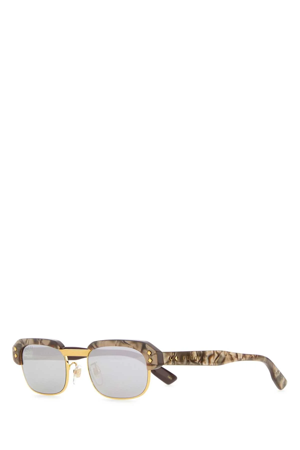 Gucci Women Printed Acetate And Metal Sunglasses - 1