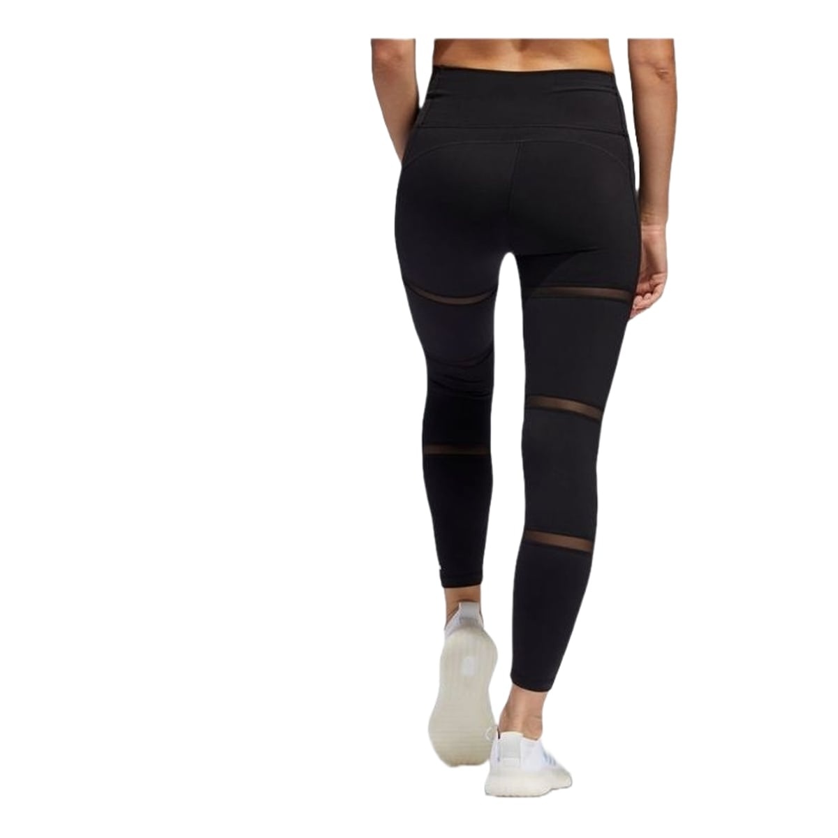 (WMNS) adidas Believe This 2.0 Geo Mesh 7/8 Tights 'Black' FJ7239 - 3