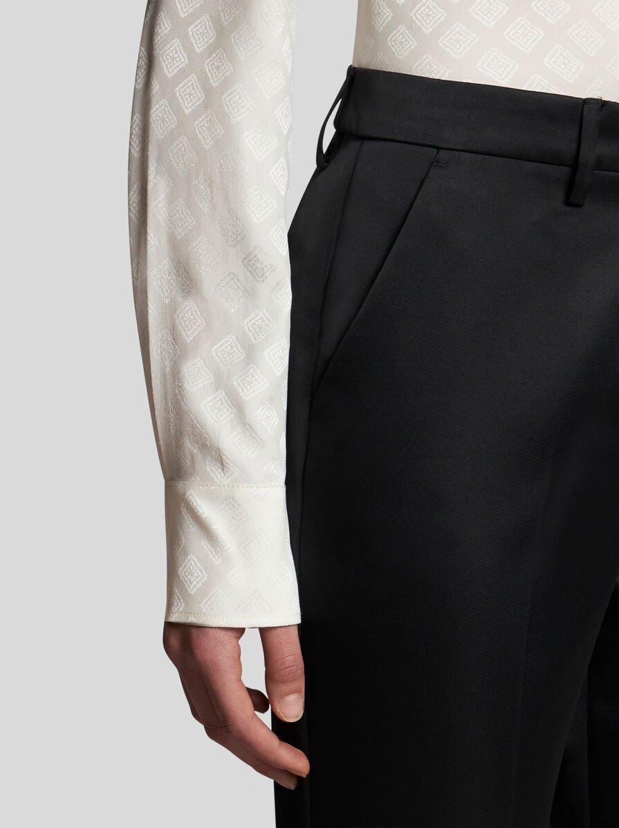 DUCHESSE CIGARETTE TROUSERS - 3