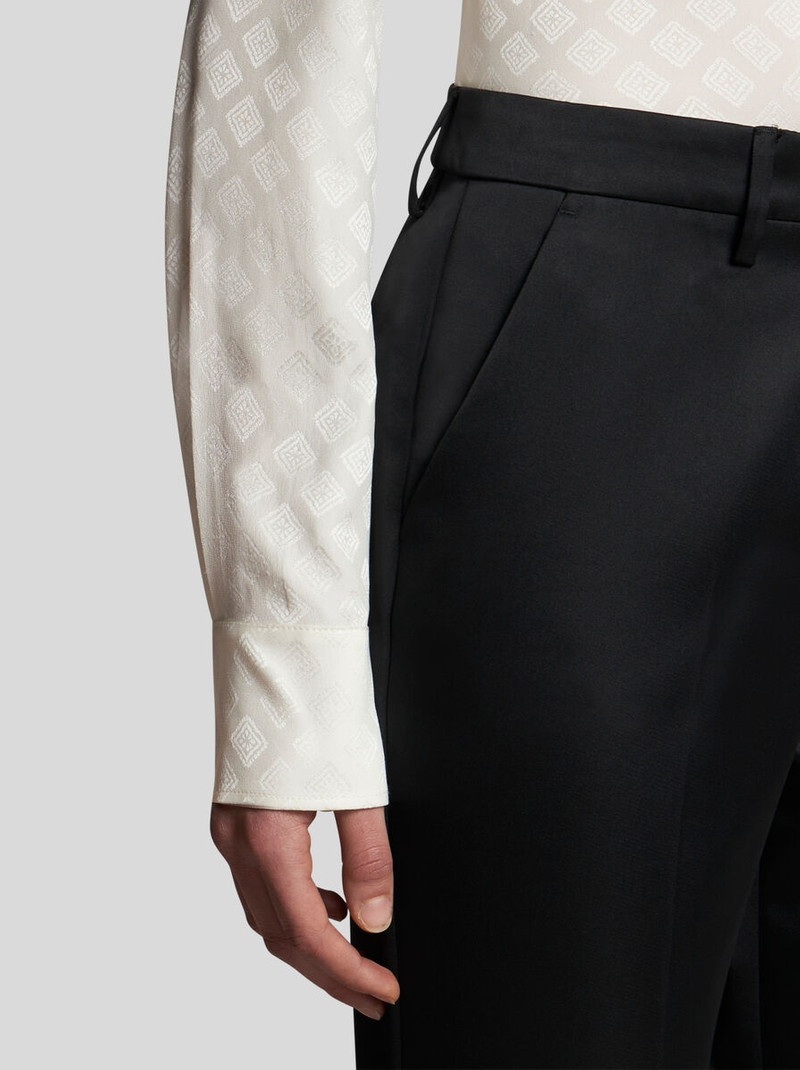 Etro DUCHESSE CIGARETTE TROUSERS outlook